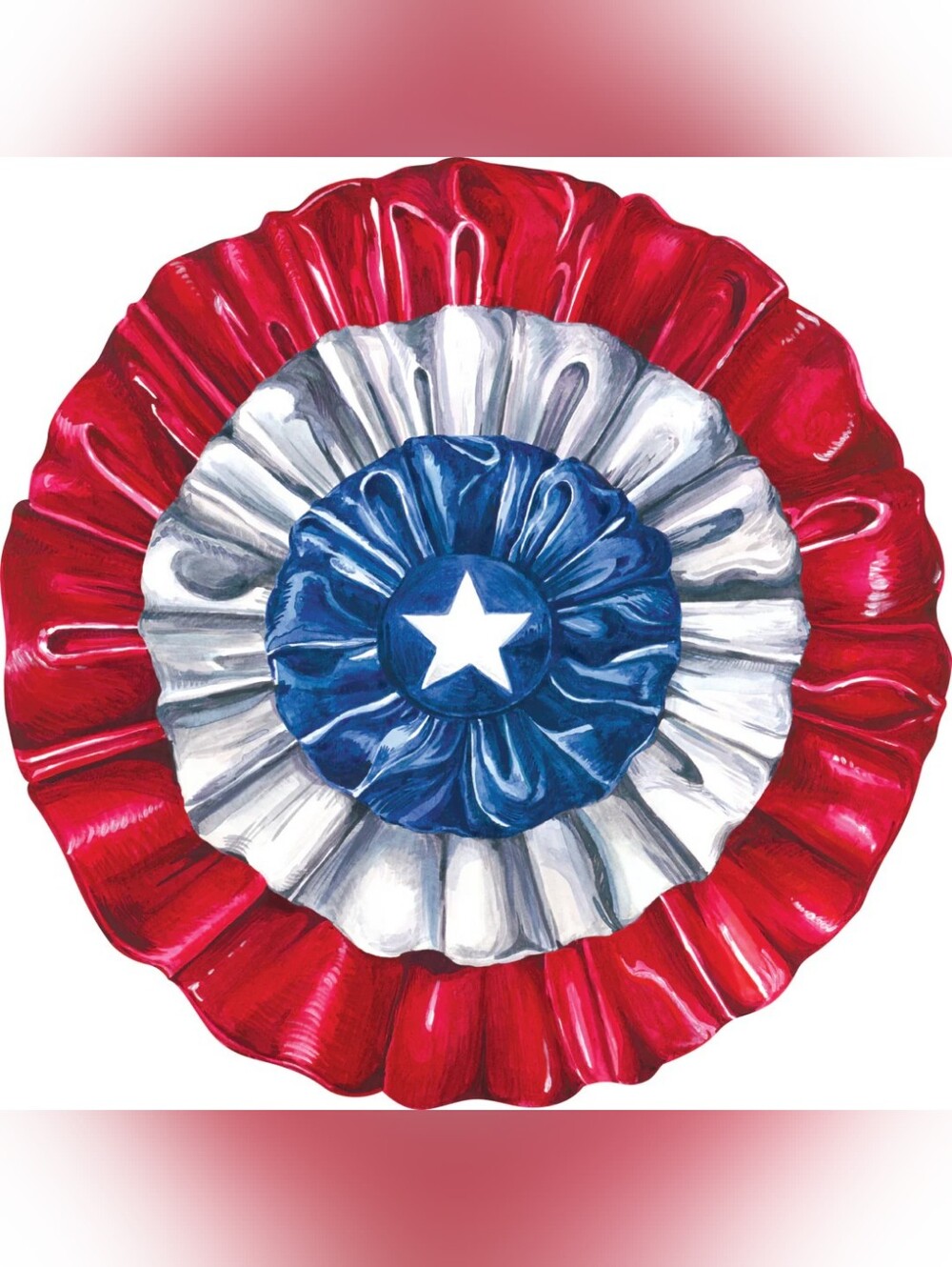 "Star Spangled" Die-cut Paper Placemats Hester & Cook